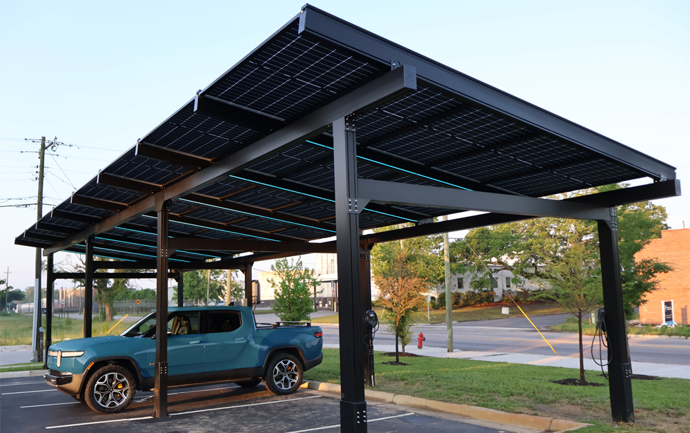 Infinity Rack Carport Structure