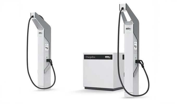 SES EV Chargers for Cantilever Structures