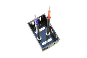 Post base foundation with conduit integration capability