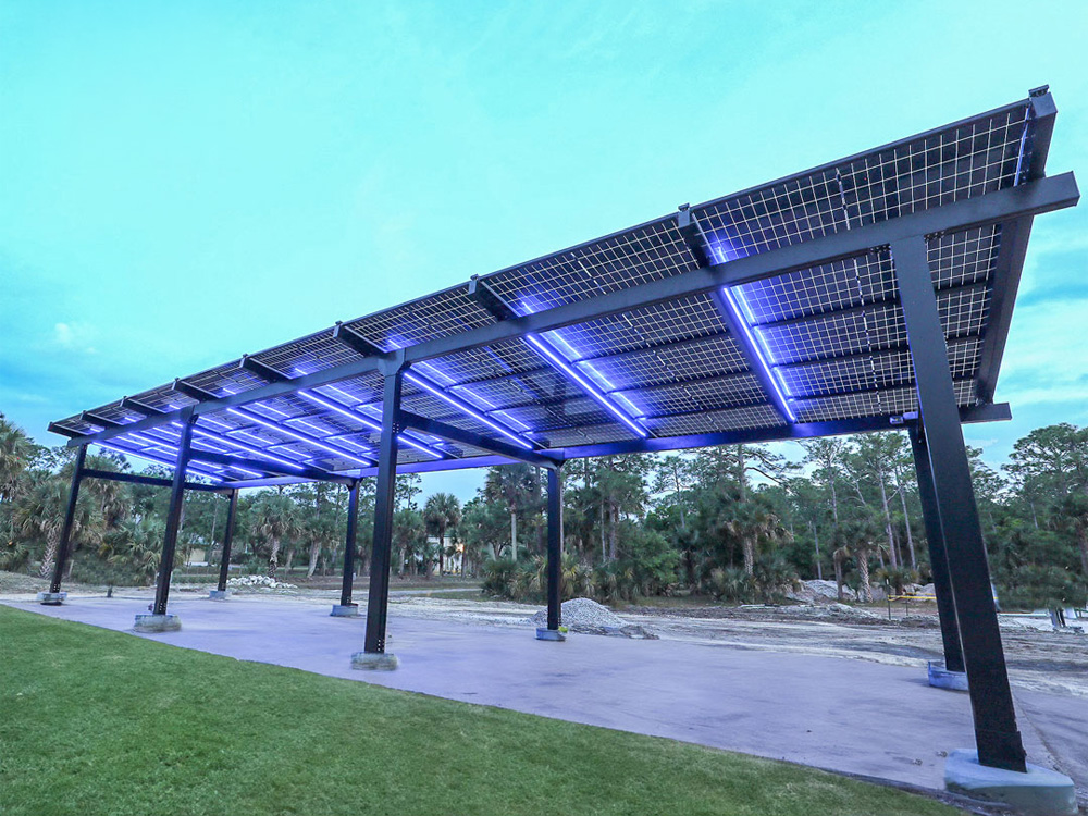 Infinity Rack Sunpark Solar Structure