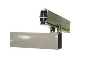 U-bracket mounting hardware for panel attachment