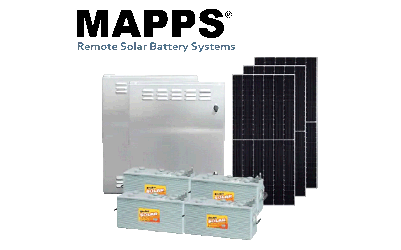 MAPPS 600W 24VDC Pole-Mount Battery System