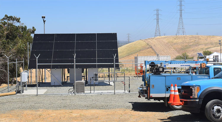 MAPPS pole mount solar system