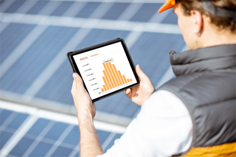 Solar system monitoring