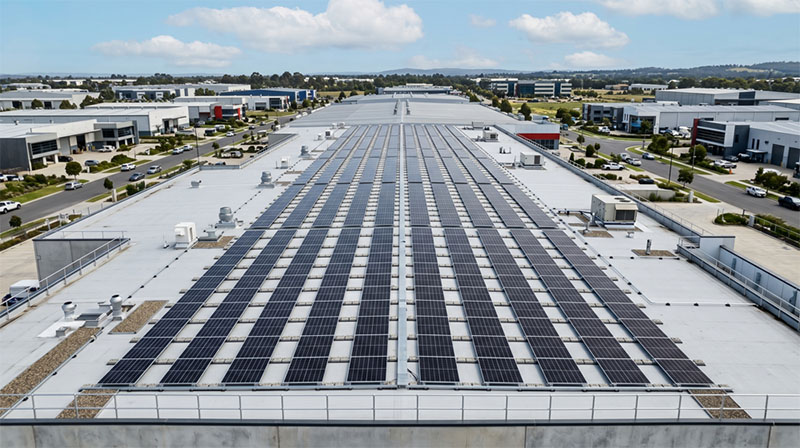 Commercial solar system package