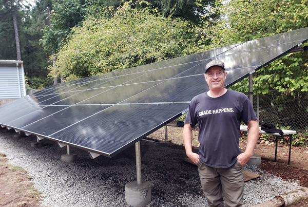 Ground Mount Solar Installation