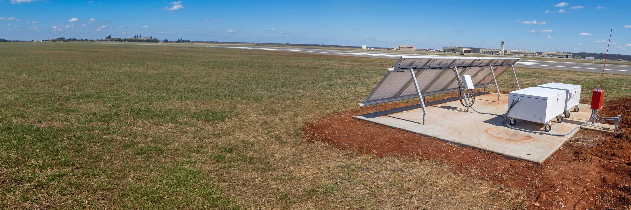 MAPPS remote solar power system field installation