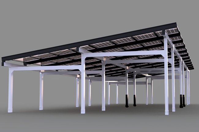 Commercial Carport Solar System