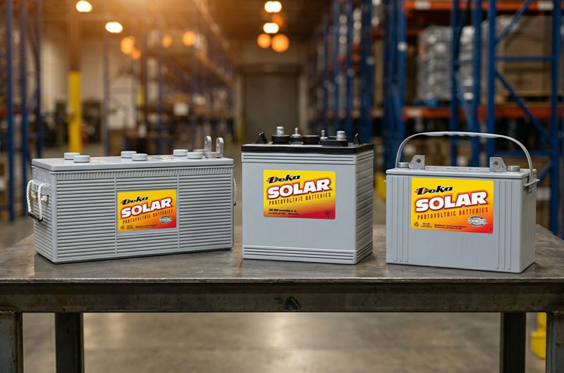 Deka sealed GEL and AGM batteries