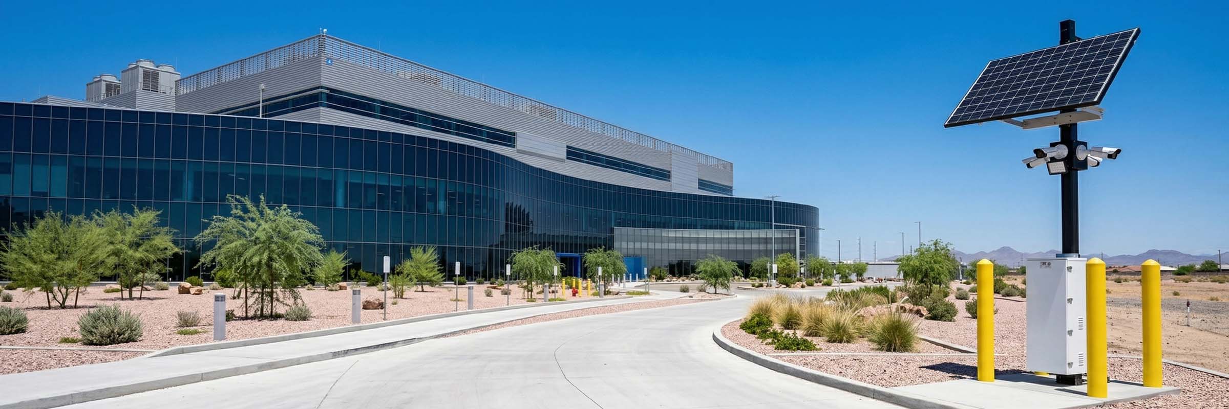 MAPPS solar-powered perimeter security at Intel facility