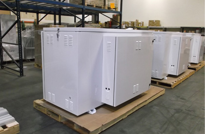 larger custom standard & NEMA Class 1 Div 2 enclosures for higher power applications