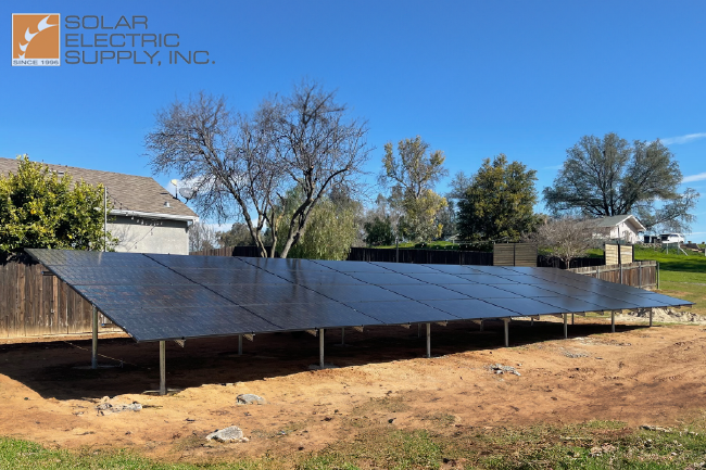 Solar Electric Supply Ground Mounted Solar Systems