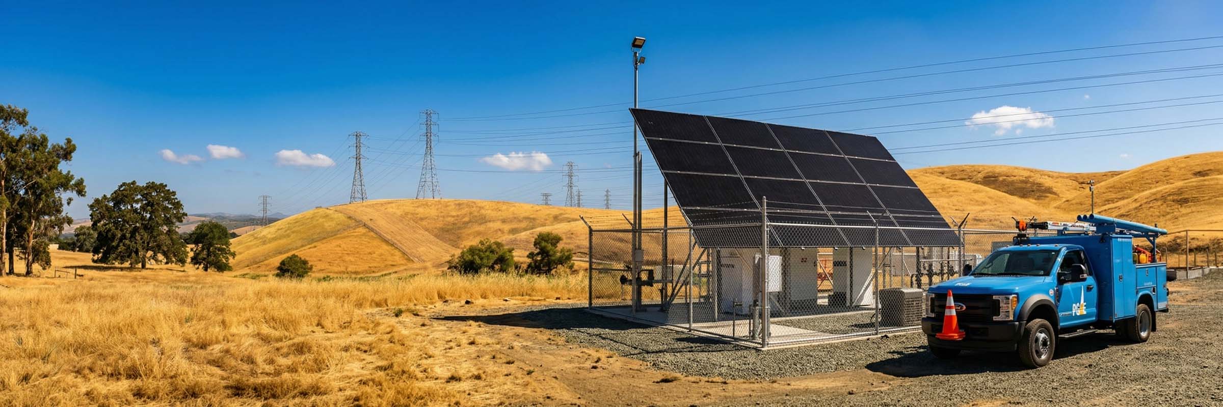 MAPPS remote solar power system field installation