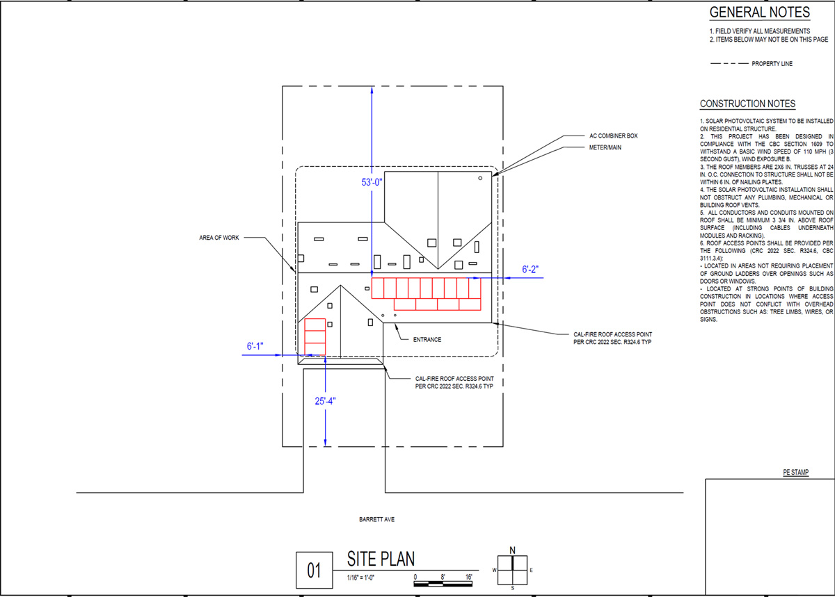 Simple Site Plan Drawing Sample Drawing