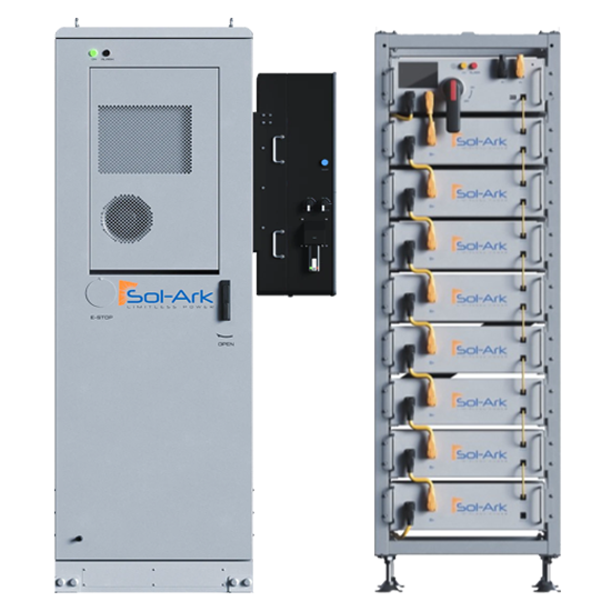 Sol-Ark L3-HV and L3-HVR 208V Battery Cabinets